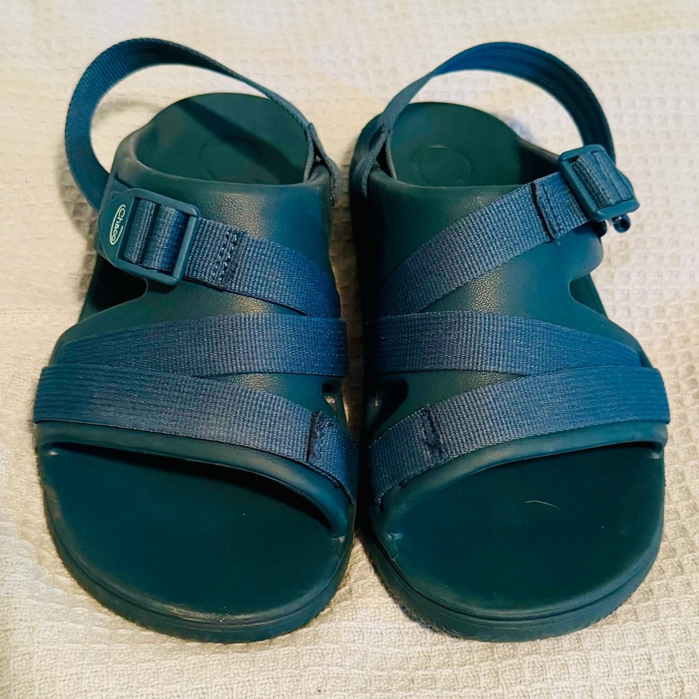 Chaco Peacock Blue (dark teal) Sandals